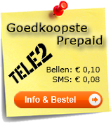 Bestel nu Tele2 prepaid Tele2 goedkoopste Prepaid