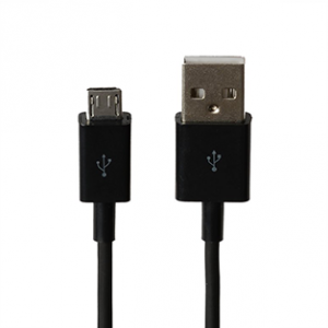 Micro USB kabel - zwart