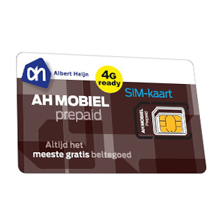 Ah mobiel prepaid startpakket