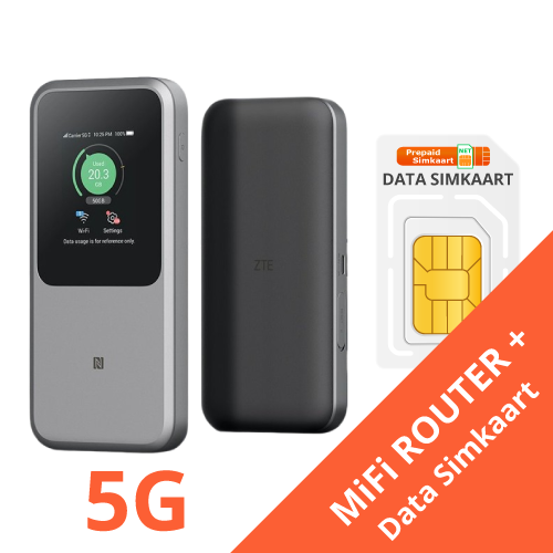 5G MiFi Router met Simkaart
